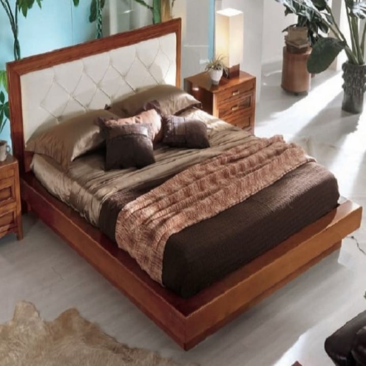 Мягкая кровать с изголовьем КИ-236